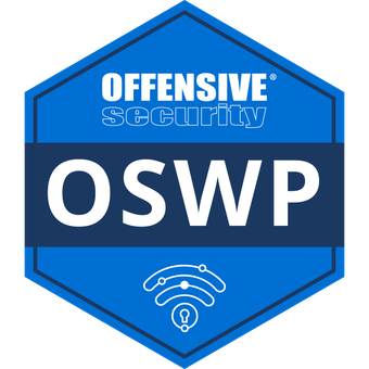 OSWP Offensive Security Wireless Professional certification badge